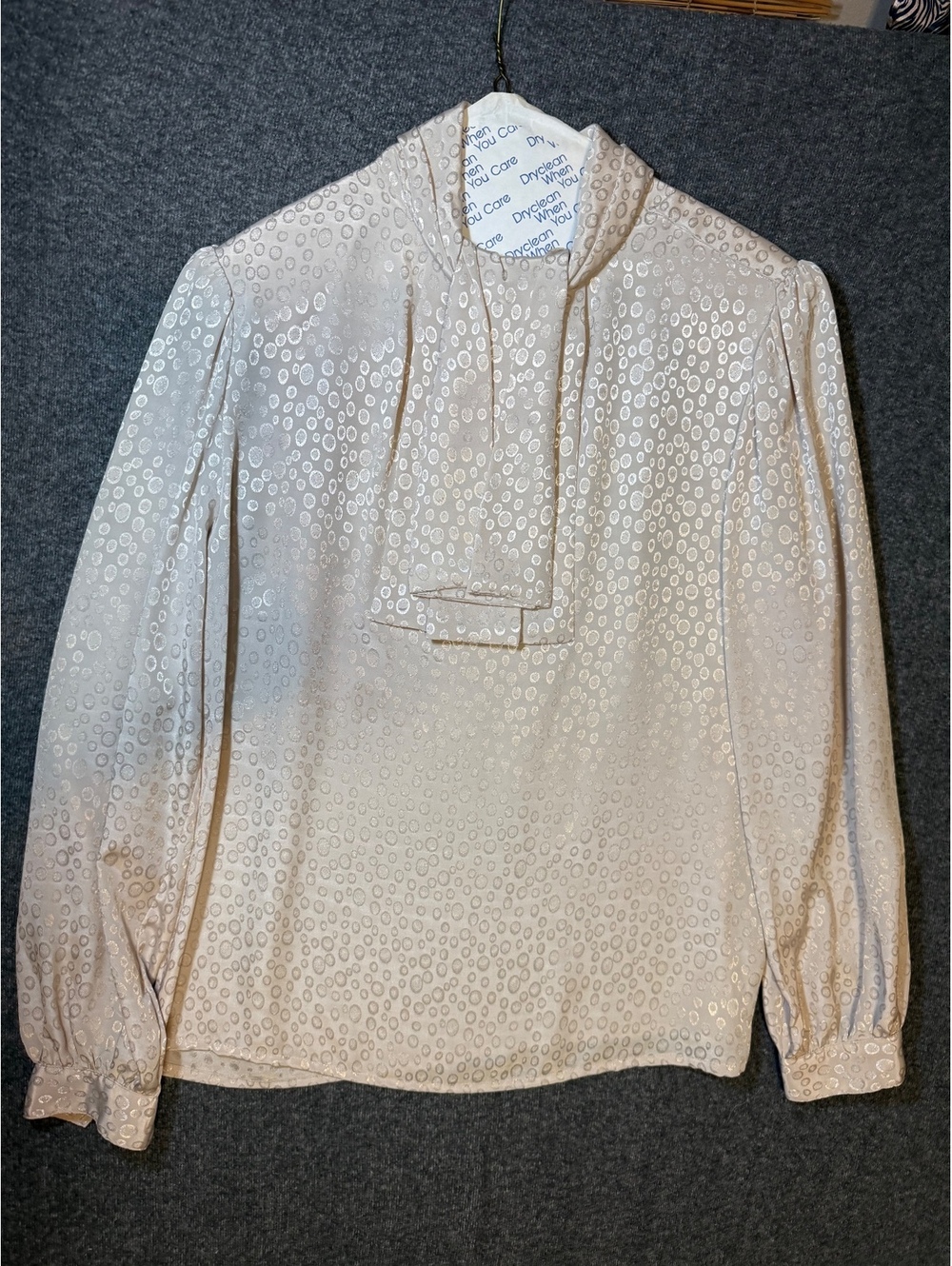Vintage 1980s Silvercord Blouse